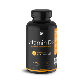 Vitamina D3 5,000 360s Sports Research