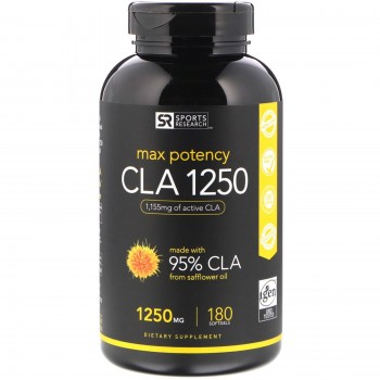 CLA 95% 1250mg 90s Sports Research