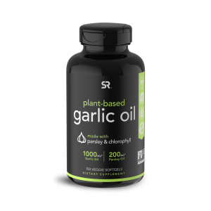 Óleo de Alho Garlic Oil 1000mg 150s Sports Research