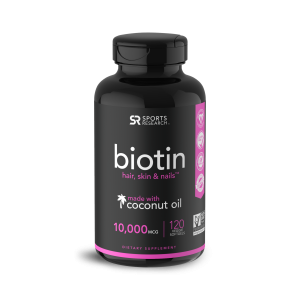 Biotina 10,000 120s Sports Research